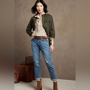 Banana Republic NEW girlfriend jeans size 30/10